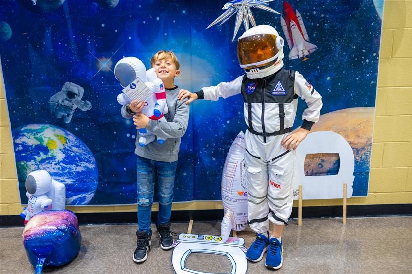 Students at Thompson's Station Elementary STREAM Night
